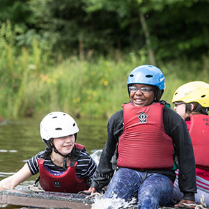 Raft Building - Robinwood